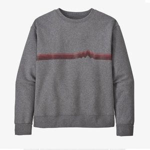 Patagonia Women's Ridge Rise Stripe Uprisal Crew Sweatshirt